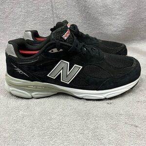 New Balance 990 Black Suede Men's Shoes Size 11 (4E) Made In USA M990BK3